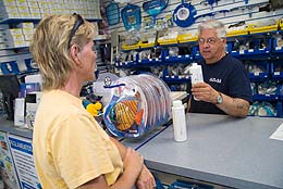 Atlas Water Testing with Customer